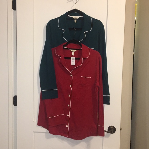 Soma Other - Soma Embraceable Cool Nights Long Sleeve PJ Top